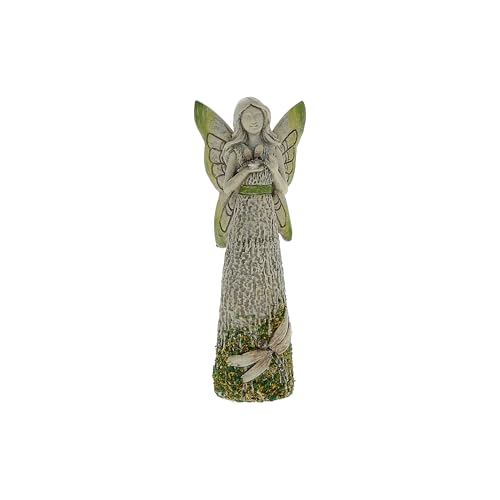 Pavilion Gift Company- Dragonfly - 4.5" Resin Angel Figurine Moss Nature Religion Religious Faith Dragonfly Rustic Home Decor