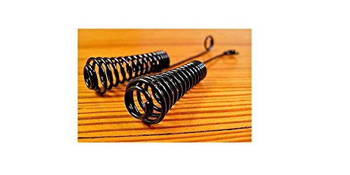 Fireplace Replacement Black Hanging Mesh Curtain Screens Two (2) Panels 17" High X 24" Wide With Pulls #TOP3