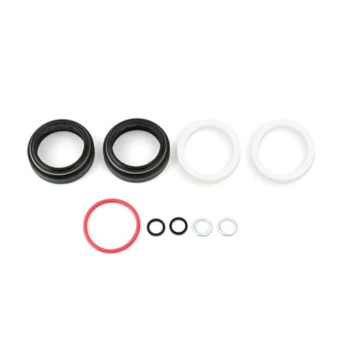 RockShox 30mm Flangeless Low Friction Dust Wiper Kit for Judy Silver & Gold Boost Forks - Seal & Foam Ring Replacement for Enhanced Suspension Performance