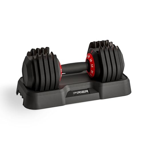 Adjustable 55LB Dumbbell with Anti-Slip Handle