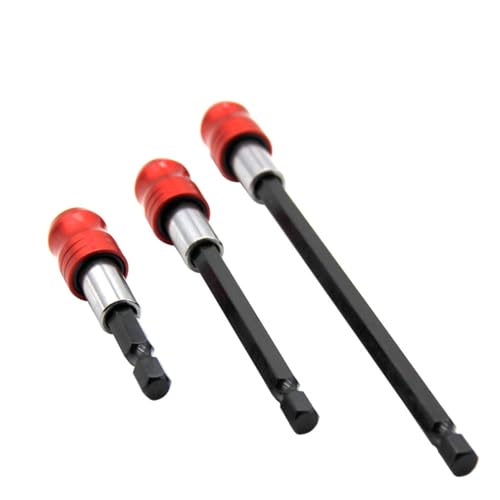 Miniatura 4 de 3 Alargador De Puntas, Soporte De 1 4 Puntas Largo, Cierre Rápido Para Destornillador Inalámbrico, Juego De Extensión De Puntas 60 100 150 Mm 3