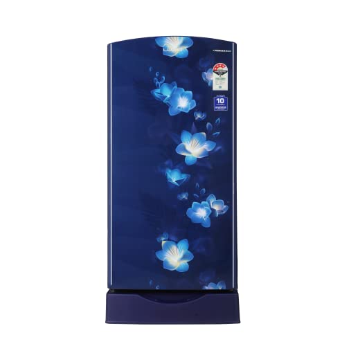 Image of Lloyd Havells- 200 L 4 Star Base Stand Inverter Direct Cool One Door Refrigerator (Gldf214Sgbs1Pb Gardenia Blue, 2022 Model)