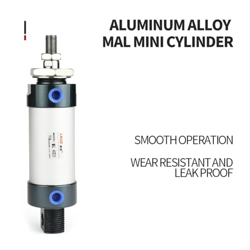 Vérin pneumatique MAL 32mm mini cylindre double effet aluminium