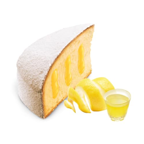 1x Maina Colomba LimonCrema Osterkuchen gefüllt mit Zarter Zitronencreme 750g Oster-taube der italienischen Tradition + Beni Culinari Kostenloser Schlüsselanhänger