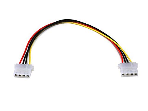 Monoprice Molex(5.25 Female) / Molex(5.25 Female), Int. DC Power Cable - 12 Inch