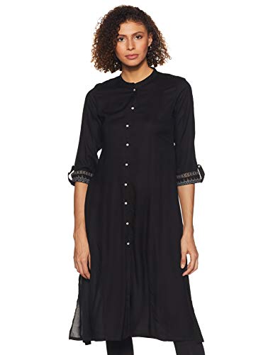 Image of Women's Rayon A-Line Regular Kurta