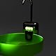 Sauerstoffpumpe, USB Lade 3 Modi ABS Aquarium Luftpumpe Dreifache Filtration Sauerstoffpumpe Smart Sensor Pumpen von Wasser LED-Licht Angeln Händewaschen Angeln Zubehör mit 240cm/94,5 Zoll Schlauch
