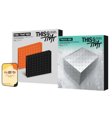 Álbum Stray Kids THIS & THAT Set Completo de 3 Versiones con Obsequios Exclusivos BolsVos 2
