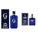 PB ParfumsBelcam Men's Fragrance Bundle - Eau de Toilette Inspired by Acqua Di Gio Profondo 3.4oz and Our Version of Polo Blue EDT 2.5oz