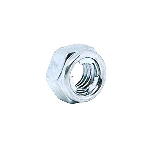 (25pcs) BelMetric M6 Metric Fuji Spring Lock Hex Nut Zinc Plated Steel DIN 980M NFUJI6CLZ