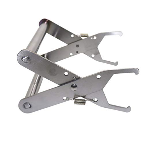 Moldura de aço inoxidável Yardwe para moldura de colmeia de abelha com suporte para equipamentos de