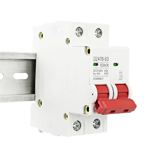Disjoncteur 2P DC MCB résout les risques de surchauffe de batterie et de court-circuit