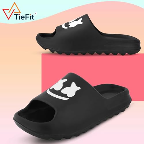 Image of TieFit Ultra Soft Comfortable Breathable EVA Daily Use Zig Zag Arch Fit Support Slide For Men