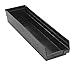 Quantum Storage Systems Shelf Bin, Black, 4"H x 23-5/8"L x 6-5/8"W, 1EA Black QSB106CO - 1 Each