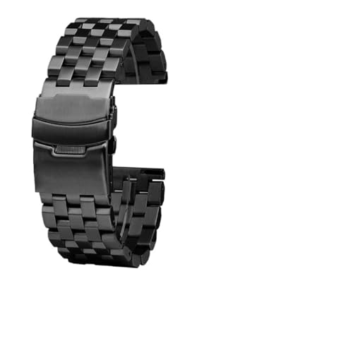 SiChouwz �u���b�N�X�e�����X�X�`�[�����^���X�g���b�v�AWatch GT 4 3 Pro 2 46MM�Ή��A�����Y�E�H�b�`�o���h 20mm/22mm���o���h(D-Black,22mm)