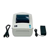 Zebra GC420d Direct Thermal Label Printer GC420-200510-000 USB Serial Parallel, Bundle with AC Adapter
