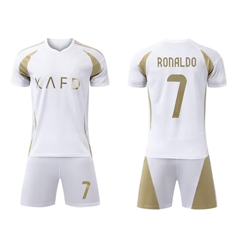 Image of Sports Soccer Home Away Kids Boys Barce Lamine Yamal Football Jersey Boys Set T-Shirt and Shorts