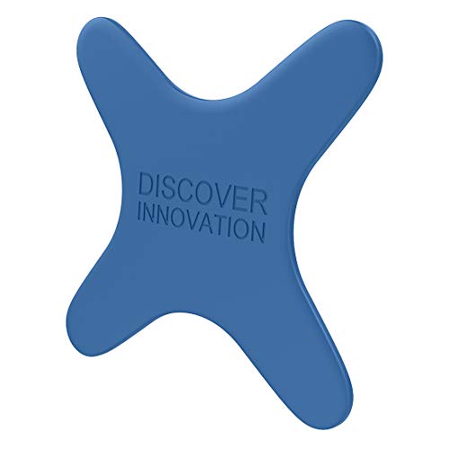 Nillkin Magnetic Metal Plate,Liquid Silicone Strong Magnets Metal Plate Sheet with Adhesive for Magnetic Wireless Charger Car Mount Phone Holder - Blue