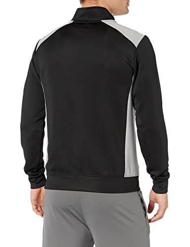 Starter Men's Track Jacket, Amazon Exclusive, Black, Medium