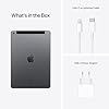 2021 Apple iPad (10,2-pollici, Wi-Fi + Cellulare, 256GB) Grigio Siderale (Ricondizionato)