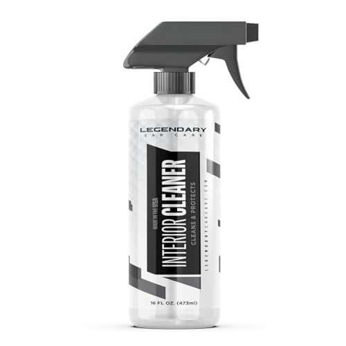 Legendary Interior Cleaner 16oz – All Purpose Interior Detailer & Carpet Cleaner for Cars – Safe on Leather, Plastic, Vinyl, Upholstery & Dashboard – UV Protectant – Tough on Stains & Dirt