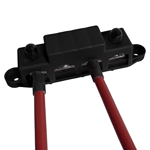 Bloc de distribution d'alimentation 4 poteaux M8 pour eviter les courts-circuits - 3