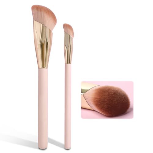 Angled Foundation Concealer & Contour Makeup Brush