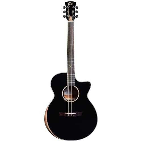 Faith Eclipse Venus Cutaway Electro Acoustic Guitar. Spruce Top and Mahogany Body. Righthanded. Hardcase Included