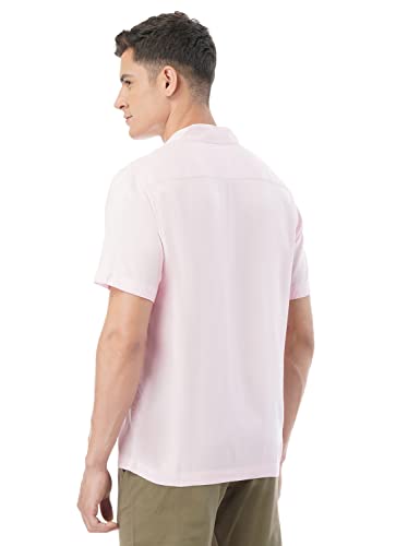Image of FYLTR Men's Solid Slim Fit 100% Cotton Casual Shirt with Button Down Collar & Full Sleeves