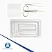 Dynarex Suture Removal Kits, Sterile, Acts as a Staple and Suture Extractor for a Near Painless Experience, Includes Littauer Scissors, Gauze Sponge, and 4