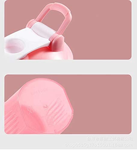 Protein Shaker Bottle Blender For Shake And Pre Work Out, Best Shaker Cup (Bpa Free) W. Classic Loop Top & Whisk Ball, Kitchen Water Bottle (16Oz-400Ml-1Pack, Pink Top/Pink Body) #TOP1