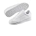 PUMA Roma Basic JR Sneaker (Little Kid/Big Kid) , White/Light Gray, 5.5 M US Big Kid