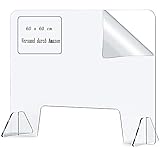 Sicherheit und Gesundheit - Schützen Sie sich selbst und Ihre Mitarbeiter, unser Schutzwand bietet einen Schutz gegen Husten, Niesen - Schutzwand und die Devise Abstandhalten bedeuten Sicherheit bei Ihrer Arbeit. Die Trennwand ist an Arbeitsplätzen mit direktem Kundenkontakt zum Schutz der Mitarbeiter einzusetzen.