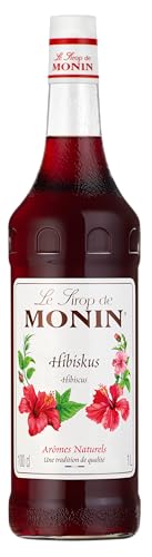 Monin Sirup Hibiskus (1 x 1,0l) - Gourmet Sirup für erfrischende Cocktails und Getränke mit natürlichem Geschmack Monin Sirup Hibiskus (1 x 1,0l) - Gourmet Sirup für erfrischende Cocktails und Getränke mit natürlichem Geschmack