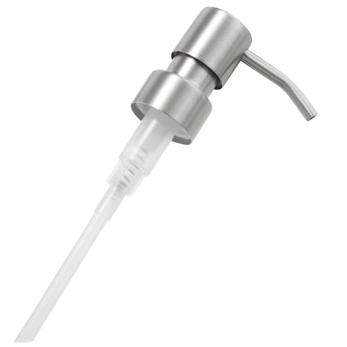 bremermann Bad-Serie Piazza - Ersatz Seifenspenderpumpkopf, aus Edelstahl matt