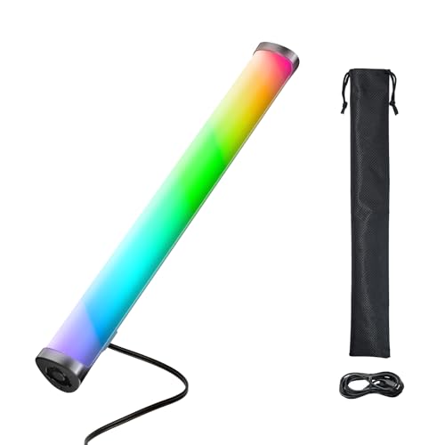 SmallRig RT25 RGB �`���[�u���C�g 25W RGBWW �X�e�B�b�N�^�B�e�p���C�g LED���C�g IP54�h�����C�g�o�[ CRI96+ TLCI98+ 2500-10000K �ʐ^/���i�B�e/�|�[�g���[�g/�t�@�b�V�����B�e/YouTube/M