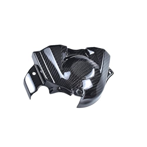 Protector de cadena para Kawasaki Ninja H2 en fibra de carbono legítima para piñón izquierdo 7