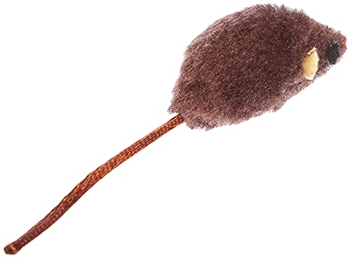 Nobby Plüschspielmaus mit Rassel, 5 cm, 4 Stück