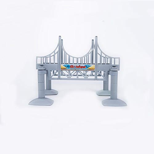 VINSOO Tracks Attachment Tower Bridge for Racetrack Playset Accessories