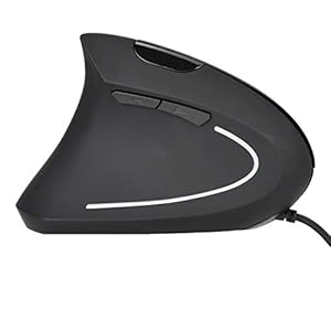 Aynefy Ergonomiczna Mysz Pionowa LED Gamingowa