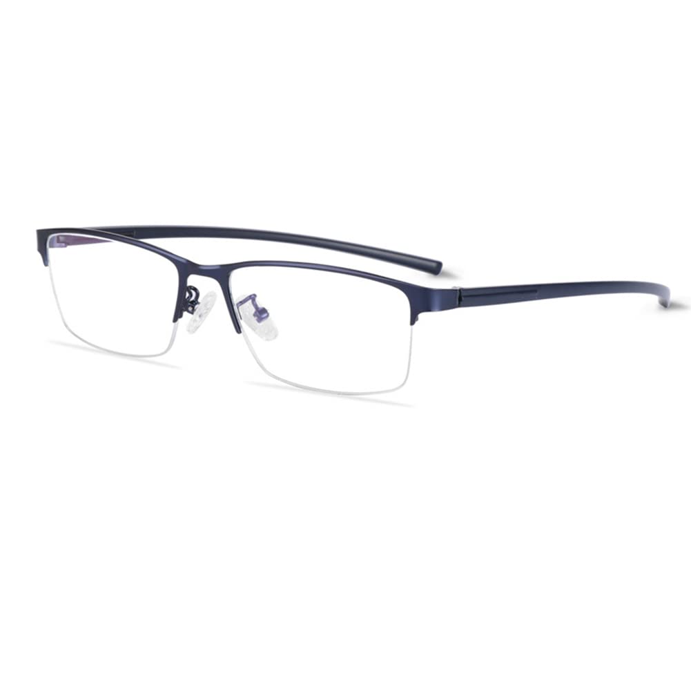 RICCIE Phototrope Herren-Sonnenbrille für den Außenbereich, ultraleichter Metallrahmen 1.56 asphärische Harzgläser Lesebrille / UV400 Dioptrie +0,25 bis +3,0,04,+1.75