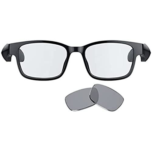 Razer Anzu lunettes connectées filtre lumière bleue et soleil audio noir