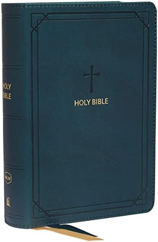 The Holy Bible: New King James Version, Teal Leathersoft, Reference, Red Letter Edition, Comfort Print