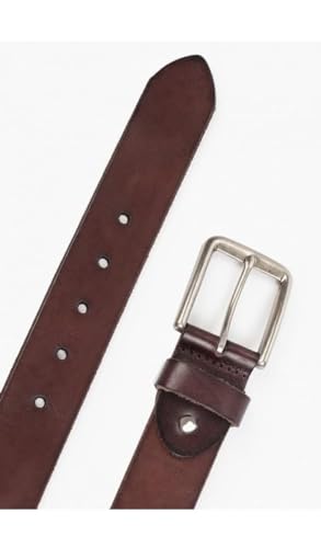 Image of YOOKO Brown Artificial Leather Belt | PU Waist Belt for Men