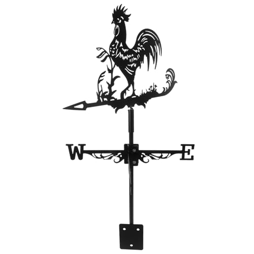 PRETYZOOM Girouette Décorative Forme De Coq pour Toit Indicateur De Direction du Vent Et Décoration De Jardin Résistante Aux Intempéries