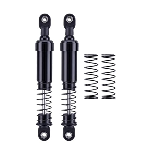 RC�J�[���i For SCX10 For TRX4 For Gamde R1 1/10 75/85/95/105/115 �~�����[�g���A���~�r�b�O�{�A�V���b�N�I�C���_���p�[ RC �N���[���[ For LCG �R���v�r���h DIY(Black,105MM)