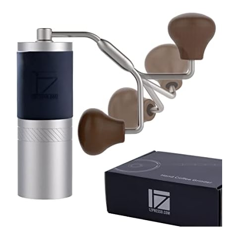 1Zpresso JX S manuelle Kaffeemühle Silber Cover