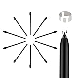 Marker Pen Tips for Remarkable 2 Pen nips 10 Pcs with Removal Tool, Durable Stylus Pen Replacement Nibs Marker Pen fit Samsung, Boox PenNote Air2 Plus