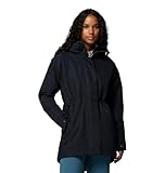 Columbia Venture Days Chaqueta Aislante, Aislamiento Cálido, Recubrimiento Impermeable, Estructura Transpirable, Costuras Selladas, Capucha Ajustable, Ajuste Flexible, Orificios para Pulgares - Mujer