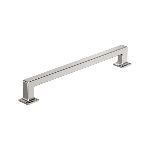 Amerock 12" Lintel Polished Nickel Appliance Pull